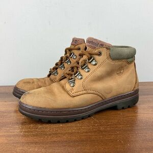 Timberland Ladies Hiking Leather Boots 69356 Women's Size 6M Vintage 90's.